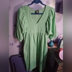 Cal Style Eyelet Dress